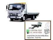 caminhão guincho na Avenida Doutor Arnaldo