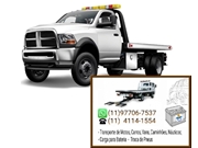 tow truck na Rodovia Raposo Tavares